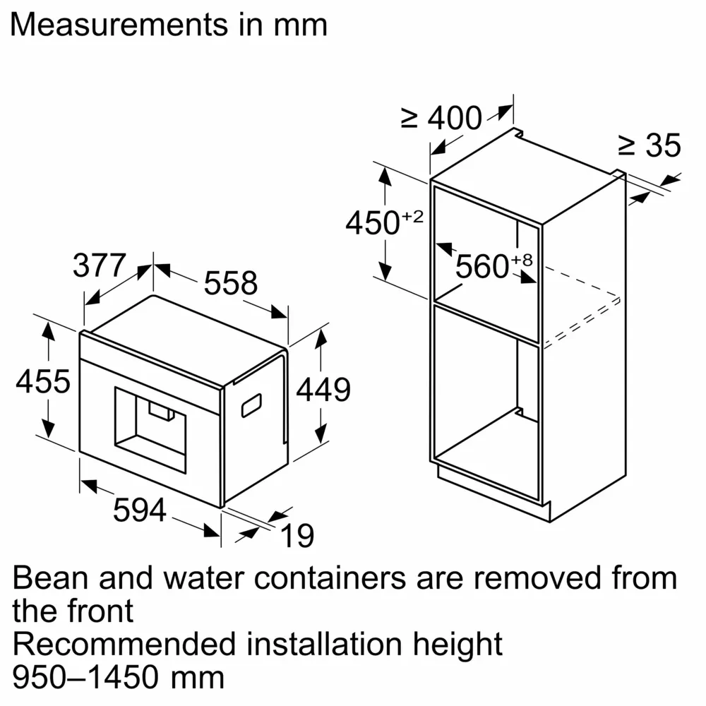 Товар Встраиваемая кофемашина Bosch CTL7181B0 VSK2303872