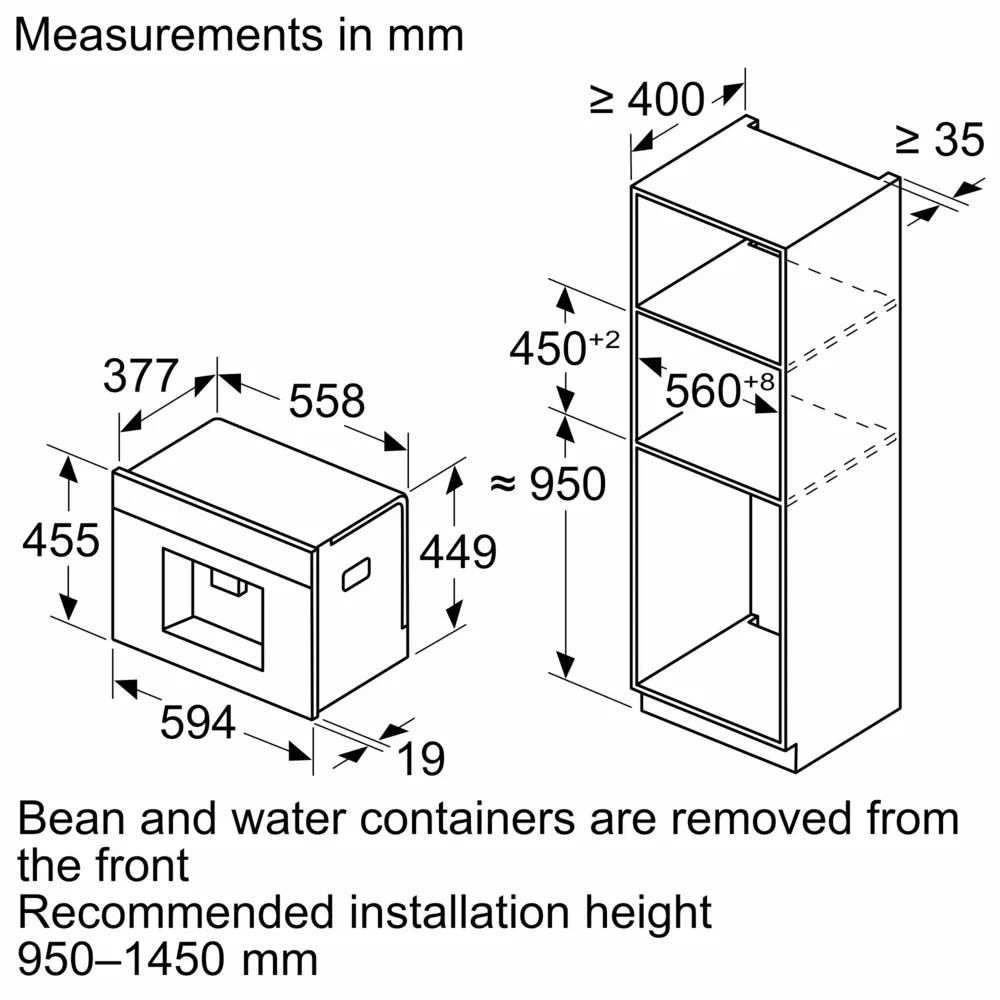 Товар Встраиваемая кофемашина Bosch CTL7181B0 VSK2303872