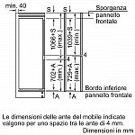 Встраиваемый двухкамерный холодильник Bosch KIN86VFE0 VSK2270470 фото