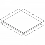 Варочная панель Akpo PKA 609215K BL VSK2318401 фото