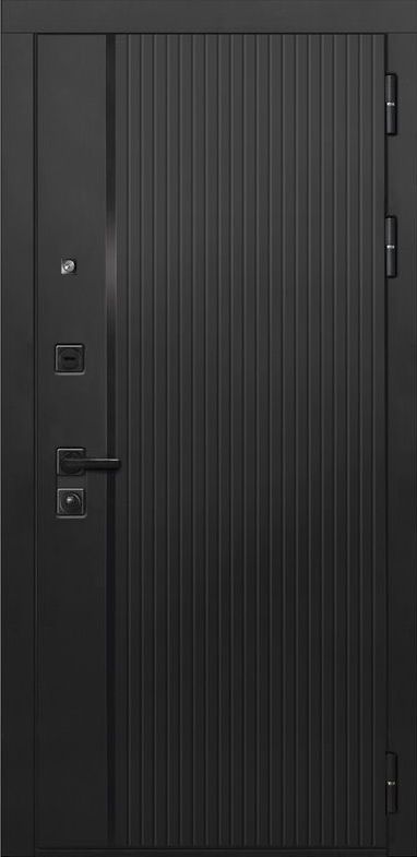 Дверь ДвериПРО L-45 ФЛ-700 (10мм, ясень белый) DPRO192009
