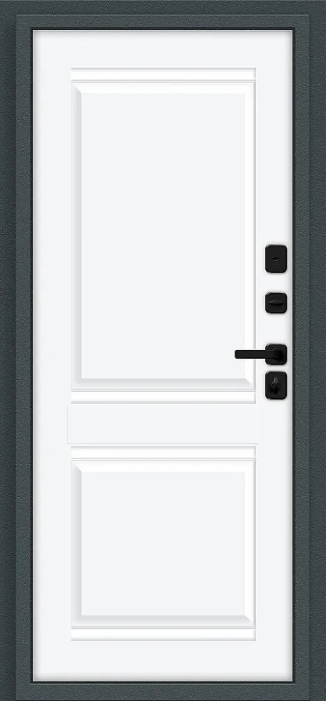 Товар Дверь Thermo Некст МФ/SBlack Старк антрацит/White Silk BR6218